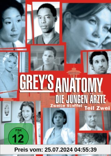 Grey's Anatomy - Die jungen Ärzte - Zweite Staffel, Teil 2 (4 DVDs) von Rob Corn