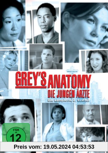 Grey's Anatomy: Die jungen Ärzte - Die komplette 2. Staffel [8 DVDs] von Rob Corn