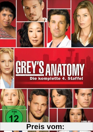 Grey's Anatomy: Die jungen Ärzte - Die komplette 4. Staffel [5 DVDs] von Rob Corn