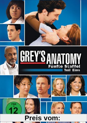 Grey's Anatomy: Die jungen Ärzte - Fünfte Staffel, Teil Eins [3 DVDs] von Rob Corn