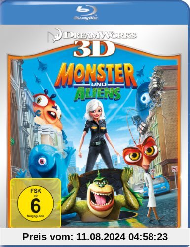 Monster und Aliens  (+ Blu-ray) [Blu-ray 3D] von Rob Letterman