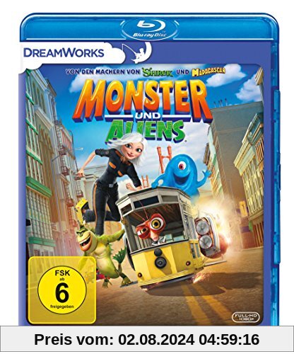 Monster und Aliens [Blu-ray] von Rob Letterman