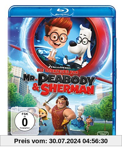 Die Abenteuer von Mr. Peabody & Sherman [Blu-ray] von Rob Minkoff