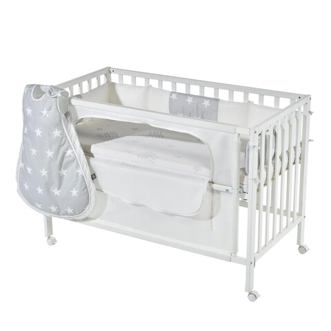 Roba Room Bed Safe Asleep® Sterne Grau von Roba