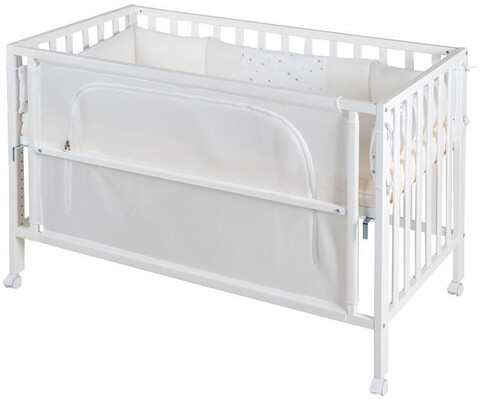 Roba Room Bed safe asleep Beistellbett weiß von Roba