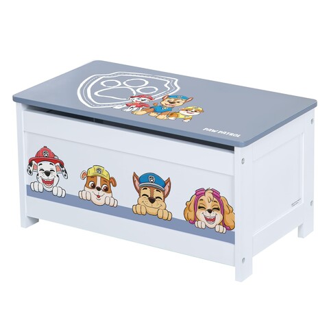Roba Spielzeugtruhe Paw Patrol 60x30x32cm mit Dämpfungsbeschlag weiß Roba Spielzeugtruhe Paw Patrol 60x30x32cm mit Dämpfungsbeschlag weiß von Roba