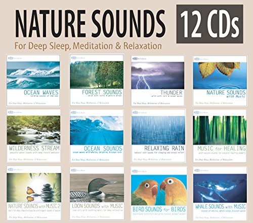 NATURE SOUNDS 12 CD Set: Ocean Waves, Forest Sounds, Distant Thunder, Sounds of Nature with Music, Wilderness Stream, Ocean Sounds, Relaxing Rain, Music for Healing, Loon Sounds, Whale Sounds von Robbins Island Music