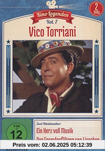 Vico Torriani - Ein Herz voll Musik/Der Fremdenführer von Lissabon - Kino-Legenden Vol. 7 [2 DVDs] von Stemmle, Robert A.