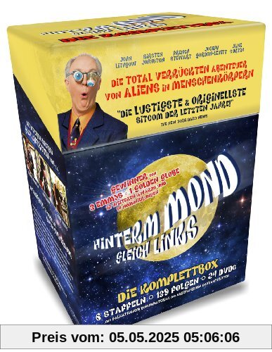 Hinterm Mond gleich Links - Die Komplettbox mit 139 Folgen auf 24 DVDs (Cigarette Box mit Episodenguide und Puzzle-Poster aus den Karton-Sleeves / limitiert und exklusiv bei Amazon.de Hinterm Mond gleich Links - Die Komplettbox mit 139 Folgen auf 24 DVDs (Cigarette Box mit Episodenguide und Puzzle-Poster aus den Karton-Sleeves / limitiert und exklusiv bei Amazon.de von Robert Berlinger