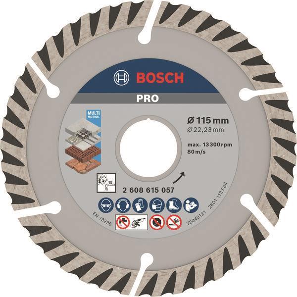 Bosch Diamanttrennscheibe 2608615057 Standard f.Universal 115x22,23x2x10mm Bosch Diamanttrennscheibe 2608615057 Standard f.Universal 115x22,23x2x10mm von Robert Bosch Power Tools GmbH