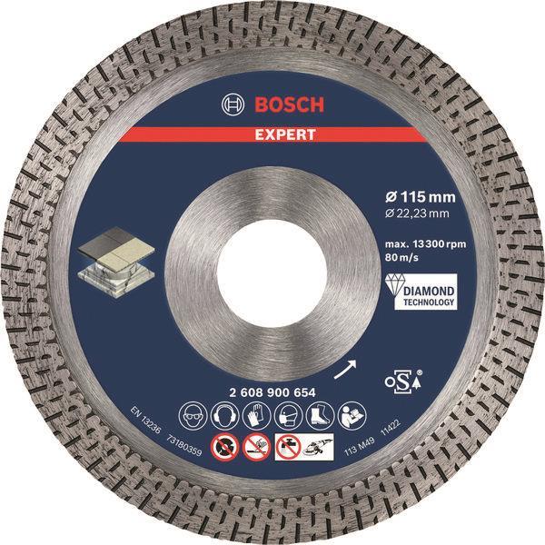 Bosch EXPERT HardCeramic 2608900654 Diamant Trennscheibe 115x22,23x1.4x10 Bosch EXPERT HardCeramic 2608900654 Diamant Trennscheibe 115x22,23x1.4x10 von Robert Bosch Power Tools GmbH
