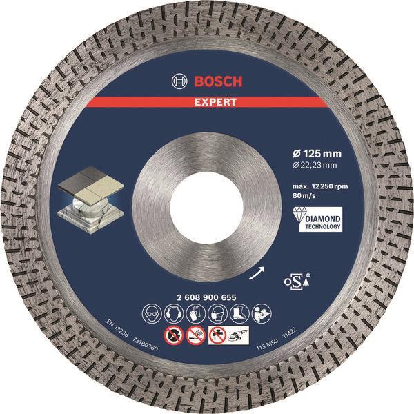 Bosch EXPERT HardCeramic 2608900655 Diamant Trennscheibe 125x22.23x1.4x10 Bosch EXPERT HardCeramic 2608900655 Diamant Trennscheibe 125x22.23x1.4x10 von Robert Bosch Power Tools GmbH