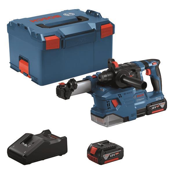 Bosch GBH 18V-22 Bohrhammer 0611924003 Set inkl. Staubabsaugung, 2xAkku 4.0Ah.. Bosch GBH 18V-22 Bohrhammer 0611924003 Set inkl. Staubabsaugung, 2xAkku 4.0Ah.. von Robert Bosch Power Tools GmbH