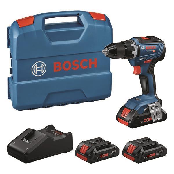 Bosch Akku-Bohrschrauber Set GSR 18V-55+ 3xPC4,0Ah+ GAL 18V-40 LC 0615A5002P von Robert Bosch Power Tools GmbH