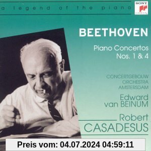 Beethoven:Piano 1 & 4 von Robert Casadesus