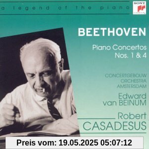 Beethoven:Piano 1 & 4 Beethoven:Piano 1 & 4 von Robert Casadesus