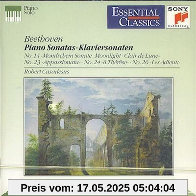 Klaviersonaten 14, 23, 24, 26 von Robert Casadesus