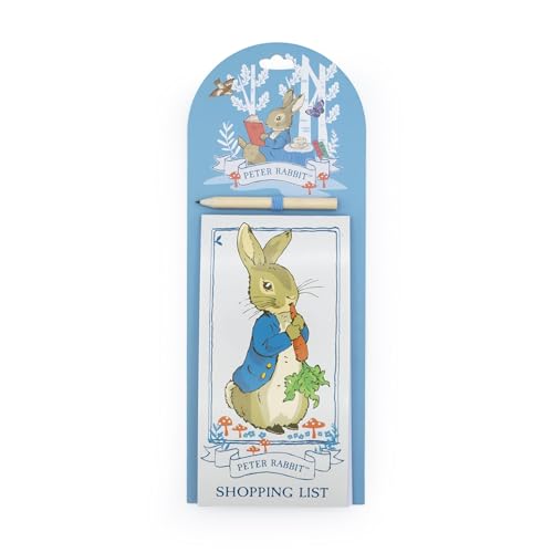 Peter Rabbit Magnetischer Listenblock, Wald-Picknick-Design von Robert Frederick