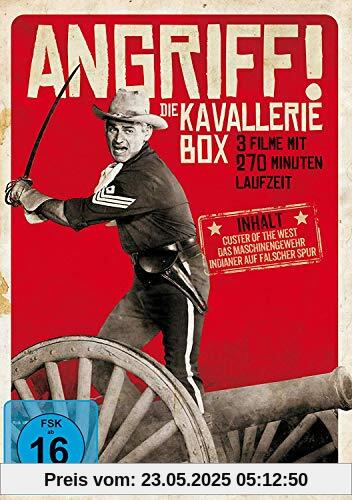 Angriff! Die Kavallerie Box (Custer Of The West - Das Maschinengewehr - Indianer auf falscher Spur) von Robert Gordon