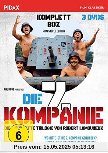 Die 7. Kompanie-Komplettbox / Die komplette 3-teilige Kult-Spielfilmreihe (Pidax Film-Klassiker) von Robert Lamoureux