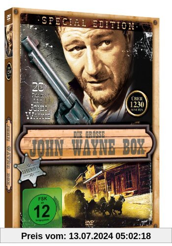 John Wayne Megabox Edition (20 Filme) [4 DVDs] von Robert N. Bradbury
