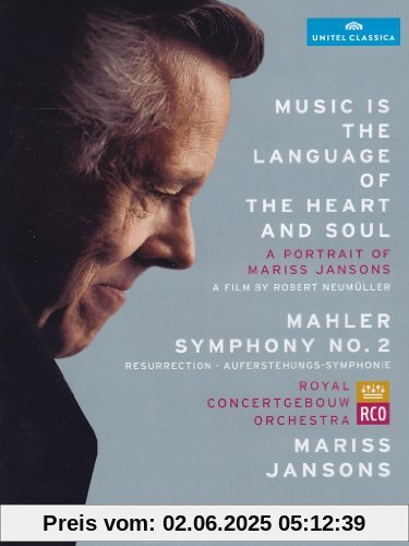 Music is the Language of the Heart and Soul / Mahler Symphonie No. 2 [2 DVDs] von Robert Neumüller