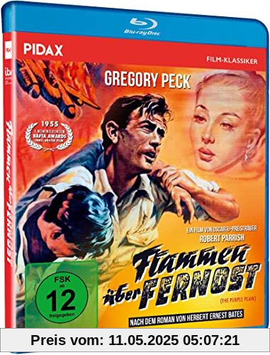 Flammen über Fernost (The Purple Plain) / Preisgekrönter Abenteuerfilm mit Gregory Peck (Pidax Film-Klassiker) [Blu-ray] von Robert Parrish
