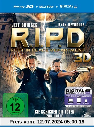 R.I.P.D. (inkl. Digital Ultraviolet) [3D Blu-ray] von Robert Schwentke