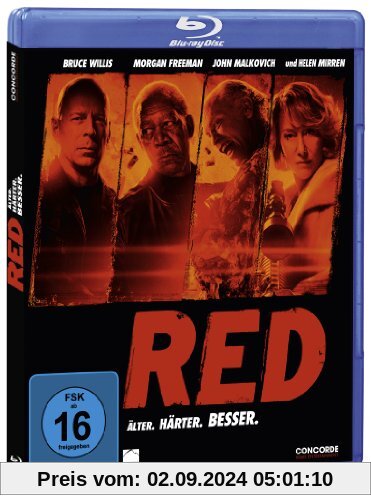 RED - Älter. Härter. Besser [Blu-ray] von Robert Schwentke