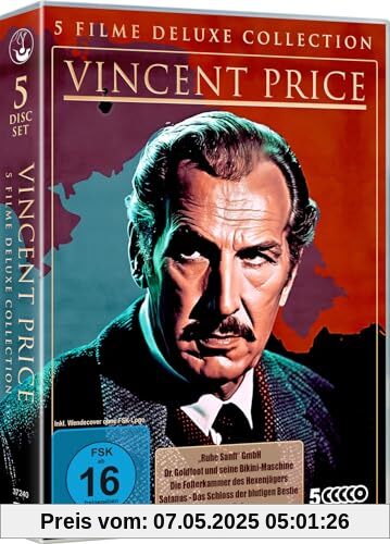 Vincent Price - Deluxe Collection (5 DVD-Box mit Wendecover) von Robert Sparr