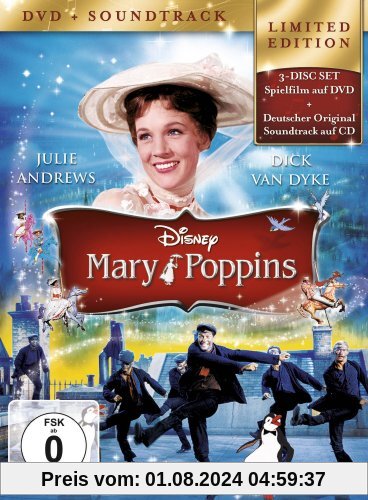 Mary Poppins (+ Audio-CD) [Limited Edition] [2 DVDs] von Robert Stevenson