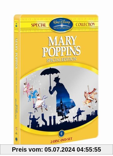 Mary Poppins (Best of Special Collection, Steelbook) [Special Edition] [2 DVDs] von Robert Stevenson