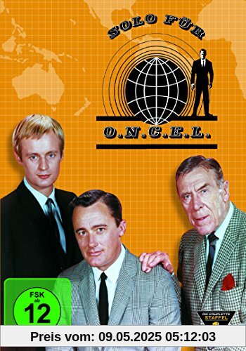 Solo Für O.N.C.E.L. - Die komplette 1. Staffel (7 Discs, OmU) von Robert Vaughn