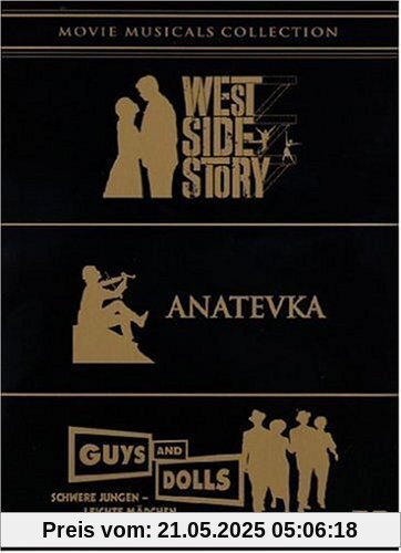 Movie Musicals Collection - West Side Story / Anatevka / Guys and Dolls [5 DVDs] von Robert Wise