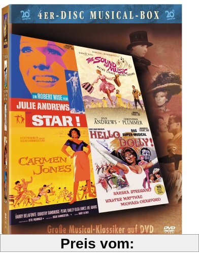 Musical Box - Star! / Carmen Jones / Hello, Dolly! / Meine Lieder - Meine Träume (4 DVDs) von Robert Wise