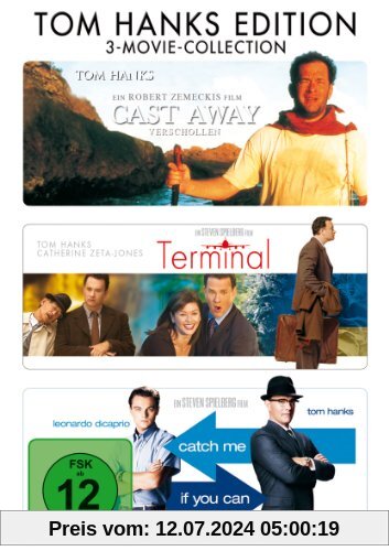Cast Away / Terminal / Catch me if you can [3 DVDs] von Robert Zemeckis