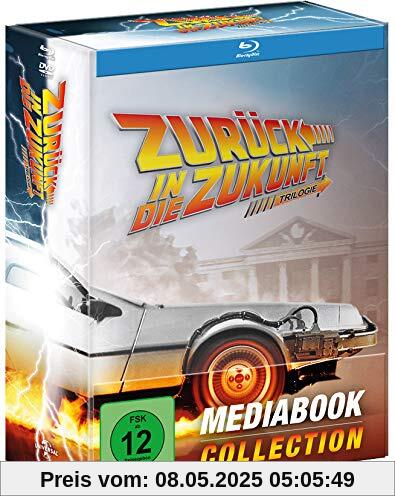 Zurück in die Zukunft - Trilogie limitiertes Mediabook [Blu-ray] von Robert Zemeckis