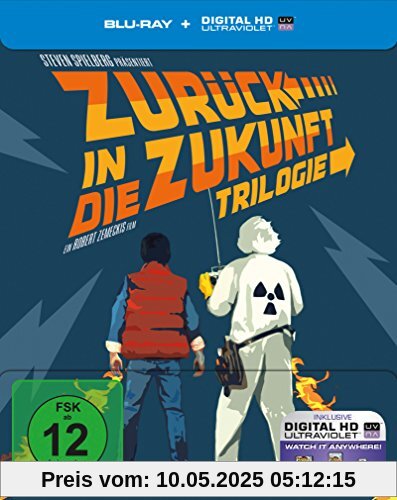 Zurück in die Zukunft - Trilogie. 30th Anniversary Edition - Steelbook [Blu-ray] [Limited Edition] von Robert Zemeckis