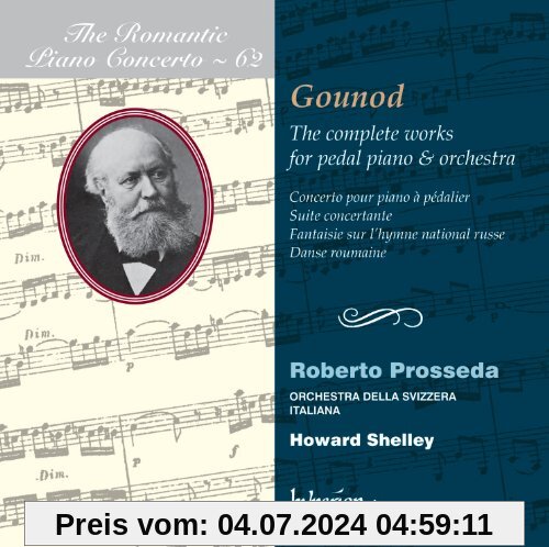 Gounod: Die Werke für Klavier und Orchester-Das Romantische Klavierkonzert Vol. 62 von Roberto Prosseda
