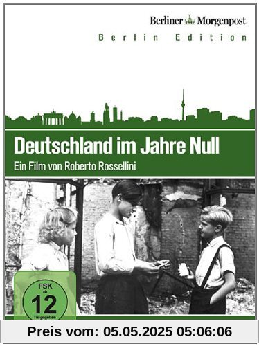 Deutschland im Jahre Null (Berlin Edition) von Roberto Rossellini
