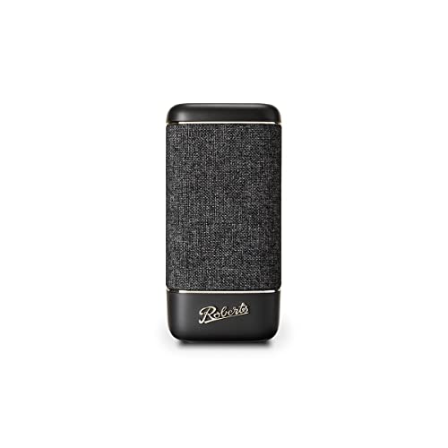 Bluetooth-Lautsprecher Roberts Beacon 335 – Tragbar, aufladbar, 15 Stunden Akkulaufzeit, Zwei Passivbassmembranen, Bassverstärker, Equalizer, Stereokopplung, 2 Jahre Garantie Carbonschwarz von Roberts Radio