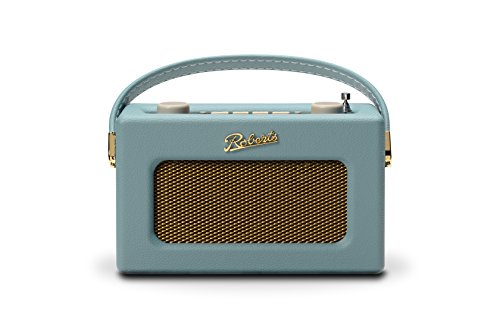 Roberts Rev-UNO Retro-Radio mit DAB+/UKW-Empfang und Bluetooth, Türkis-Blau (Duck Egg) von Roberts Radio