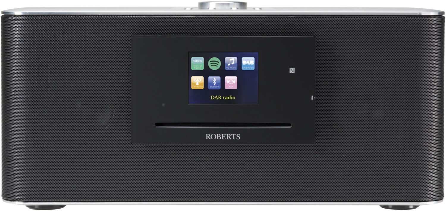 S300 CD/Radio-System schwarz/silber von Roberts