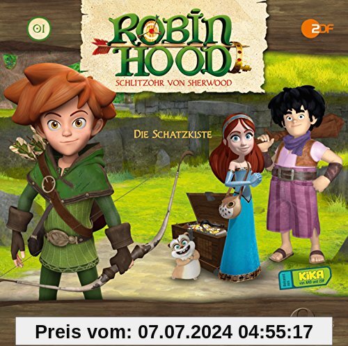 Robin Hood - Schlitzohr von Sherwood Die Schatzkiste, Folge 1 - Das Original-Hörspiel zur TV-Serie von Robin Hood-Schlitzohr Von Sherwood