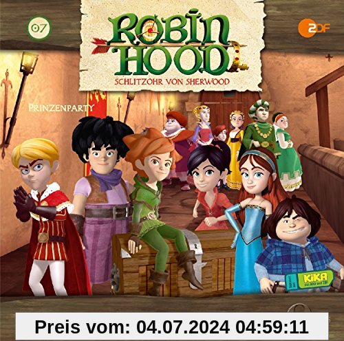 Robin Hood - Schlitzohr von Sherwood - Prinzenparty - Das Original-Hörspiel zur TV-Serie, Folge 7 von Robin Hood-Schlitzohr Von Sherwood