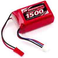 LiPo 7,4V, 1500mAh, AAA Hump Size, Empfängerpack (EH) ngerpack (EH) von Robitronic