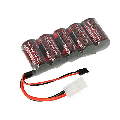 Robitronic NiMH Akku 3600mAh 5 Zellen Sub-C Empfängerpack 1:5 Robitronic NiMH Akku 3600mAh 5 Zellen Sub-C Empfängerpack 1:5 von Robitronic