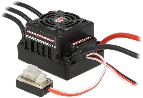 Robitronic Razer ten 60A Automodell Brushless Fahrtregler Belastbarkeit (max. A): 390A von Robitronic