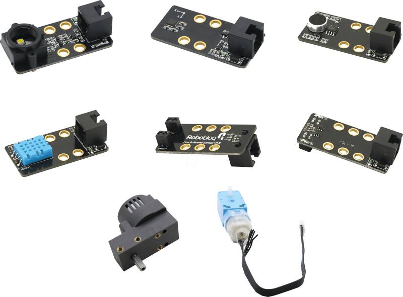 RBQ Q-TRONICS A - Robobloq MINT Sensoren & Aktoren 7-in-1 ''Q-tronics A'' von Robobloq