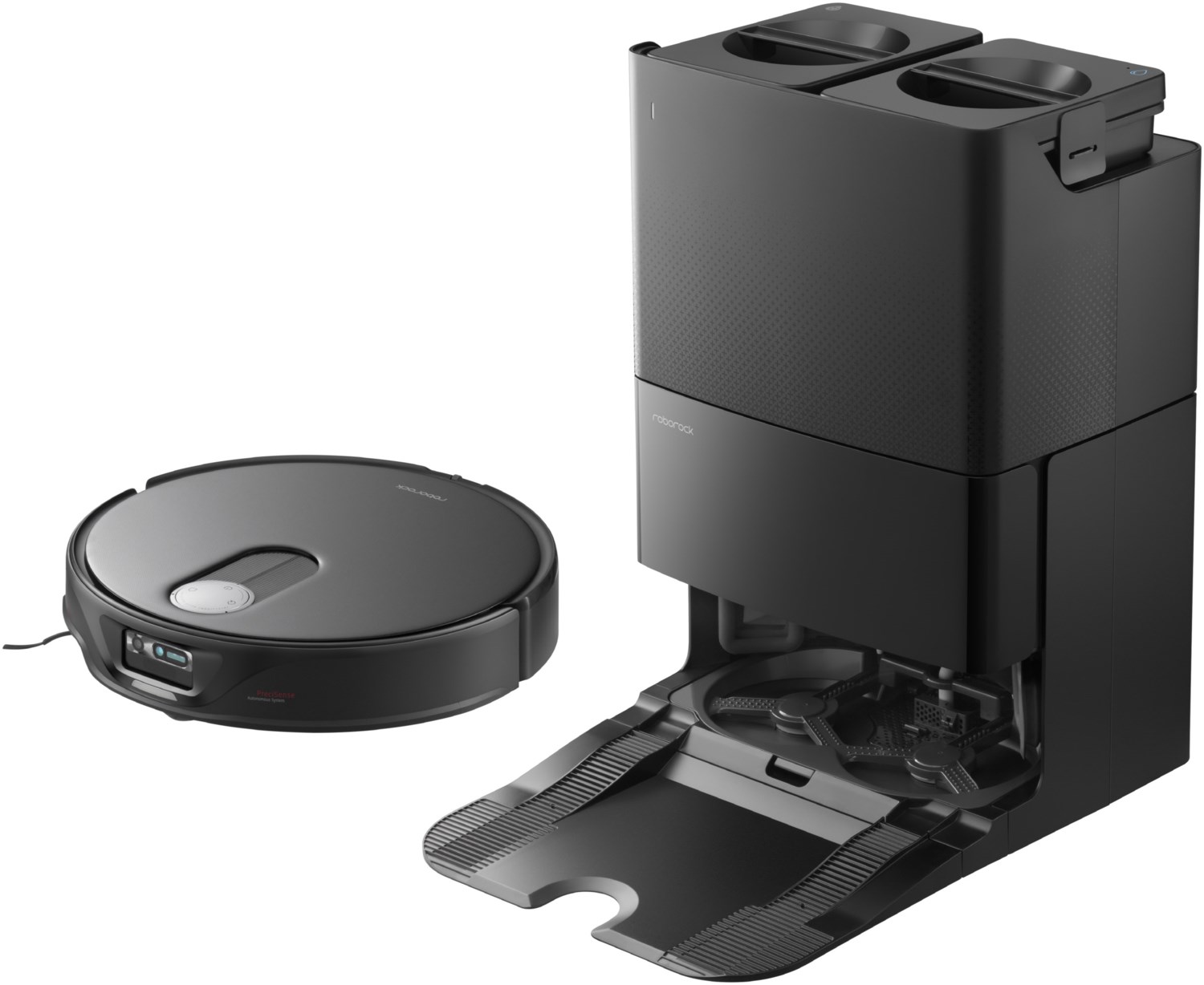 Qrevo Slim Bodenreinigungsroboter schwarz Qrevo Slim Bodenreinigungsroboter schwarz von Roborock